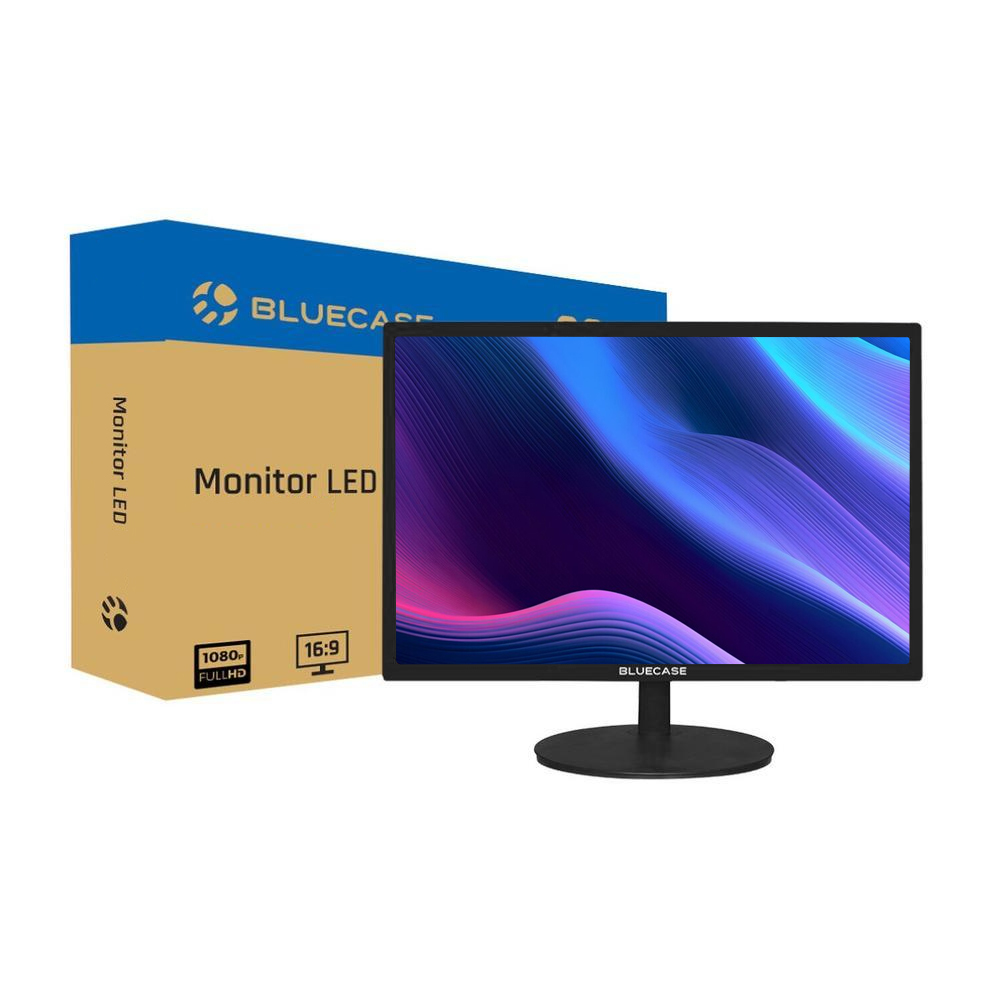 Monitor Bluecase 19" BM19K3HVW Led Widescreen Base Fixa VGA/HDMI image number 3